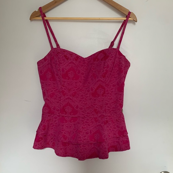 Vintage Guess Lace Corset style Blouse - Picture 1 of 8